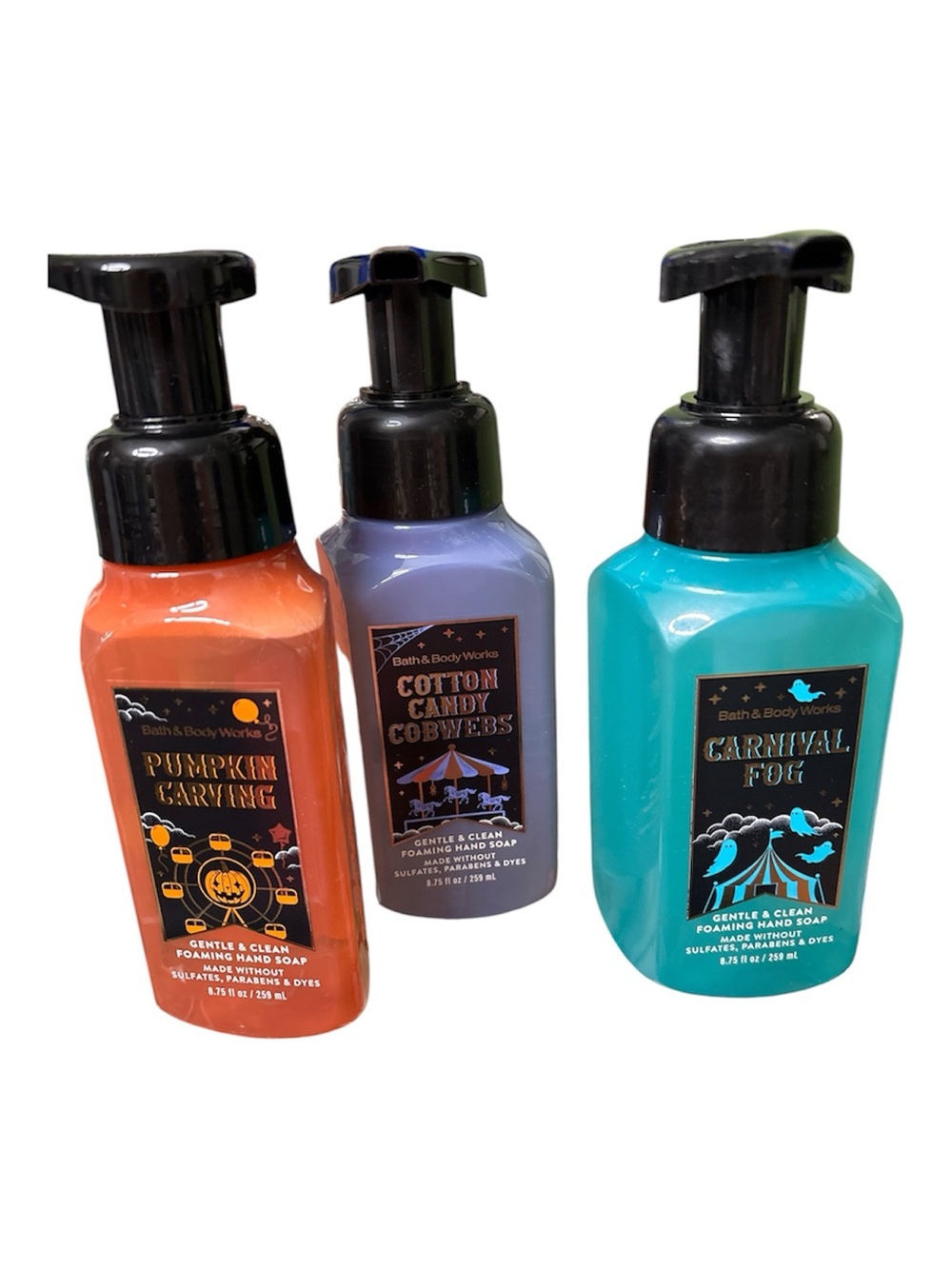 Bath & Body Works Halloween Foaming Hand Soap Trio  Bath & Body Works Halloween
